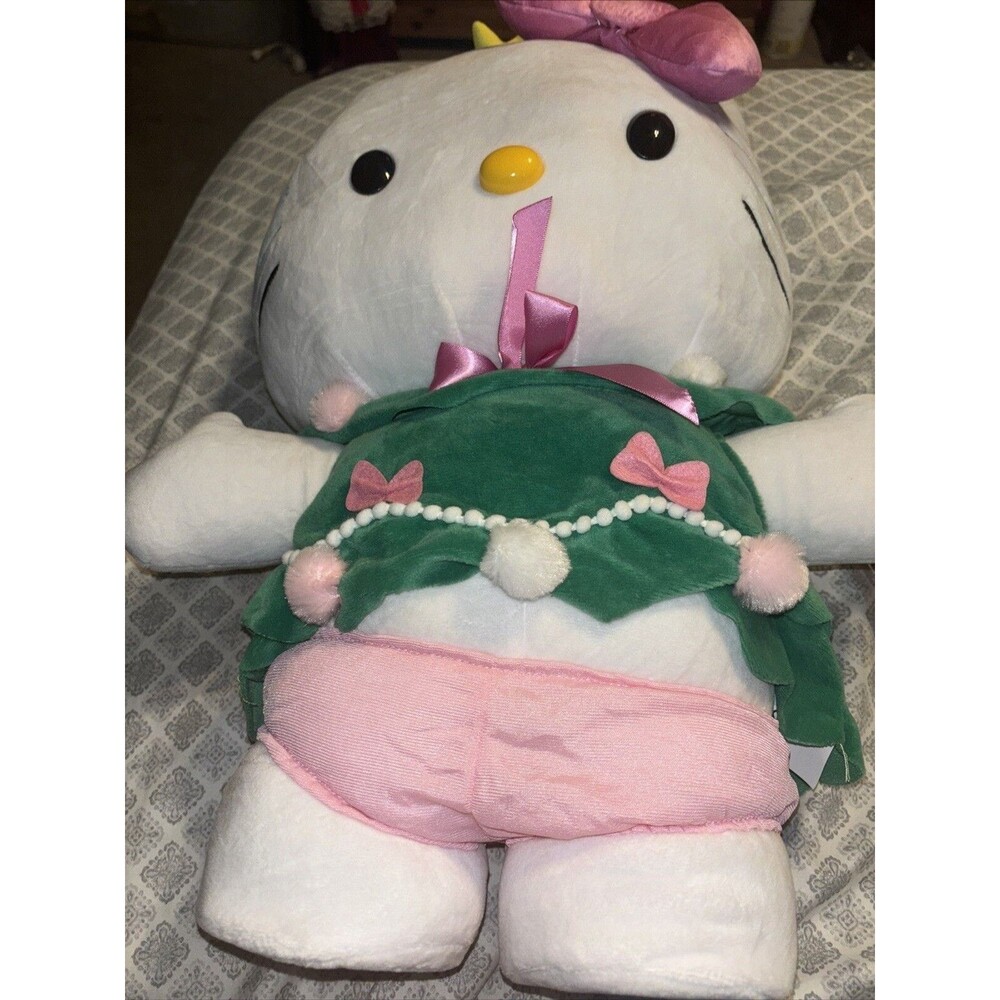 Hello Kitty Christmas Tree Costume 22" Christmas Holiday Door Greeter New